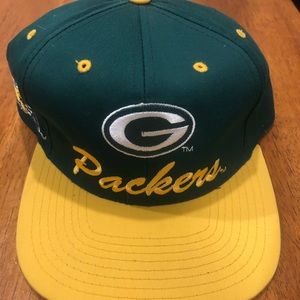 Vintage Style Green Bay Packers Team NFL Hat